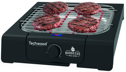 Techwood Grătar electric de masa, 1250 W