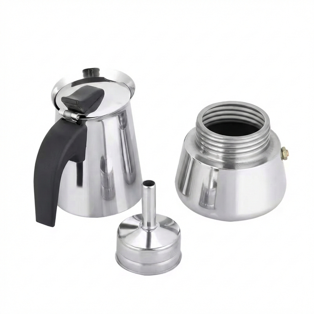 Techwood Cafetiera moka pentru aragaz, 9 cesti