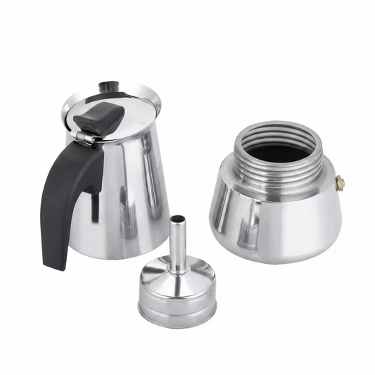 Techwood Cafetiera moka pentru aragaz, 9 cesti