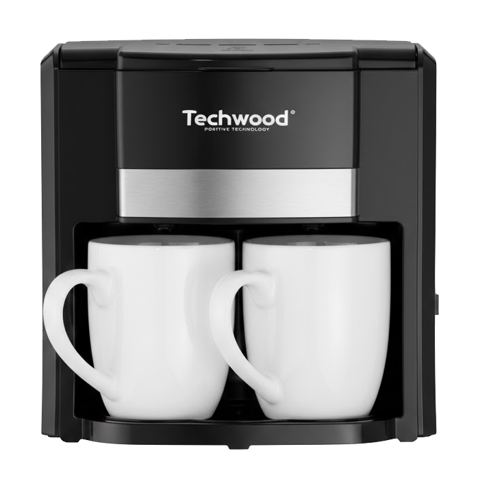 TCA 206 Techwood cafetiera DUO cu 2 cesti incluse