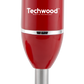 Techwood Mixer vertical cu picior, rosu, 600 W
