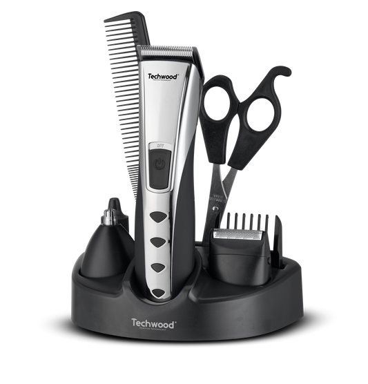 Set masina de tuns, ras si trimmer 3in1 Techwood