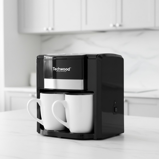 TCA 206 Techwood cafetiera DUO cu 2 cesti incluse