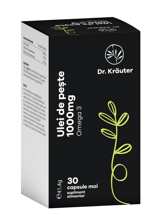 Ulei de peste 1000mg Omega 3